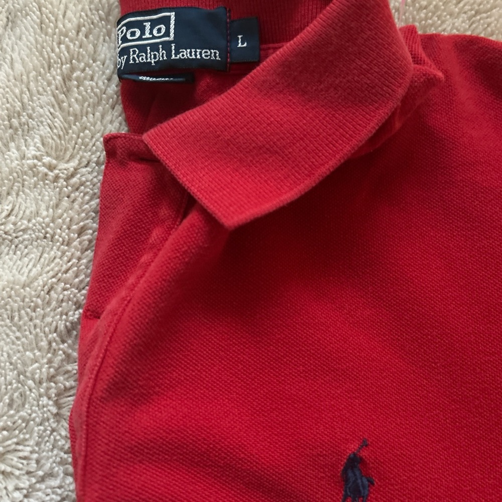 Ralph Lauren Men's Polo Shirt’s in Bold Red